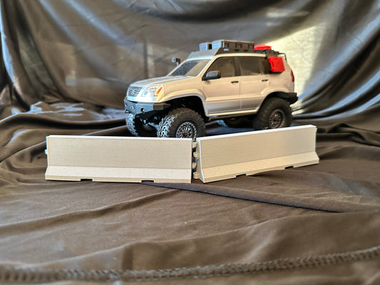 Traffic Concrete Barriers - 3 Pack – RC Course Control & Realism