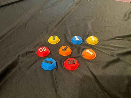 Crawler Terrain RC Course Marker Set
