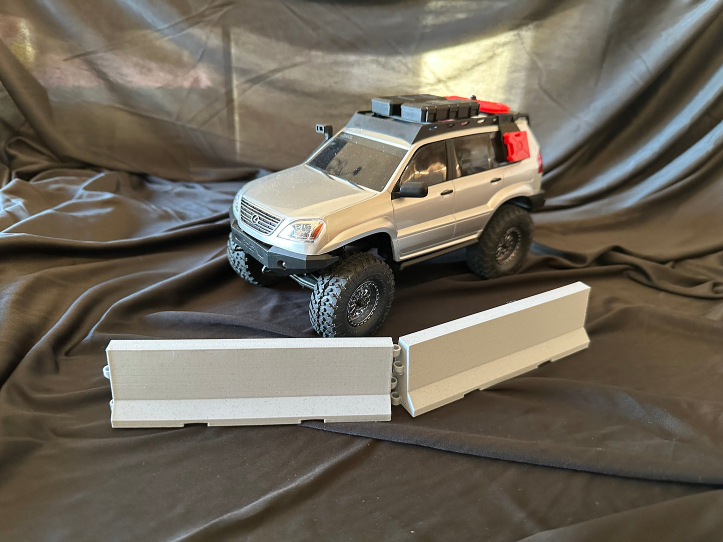 Traffic Concrete Barriers - 3 Pack – RC Course Control & Realism