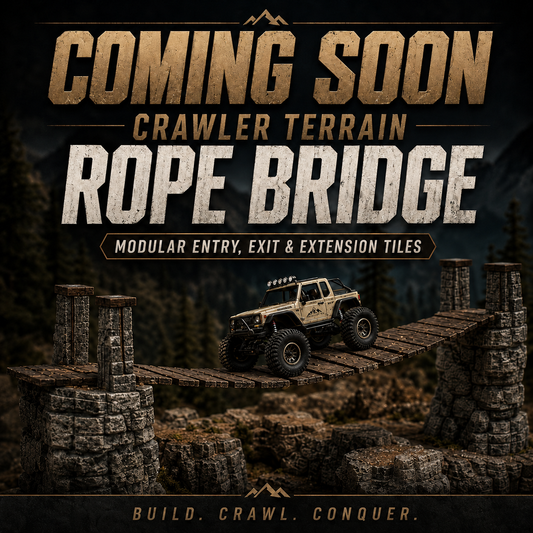 Crawler Terrain Rope Bridge